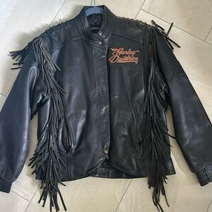Women’s leather Harley Davidson jacket